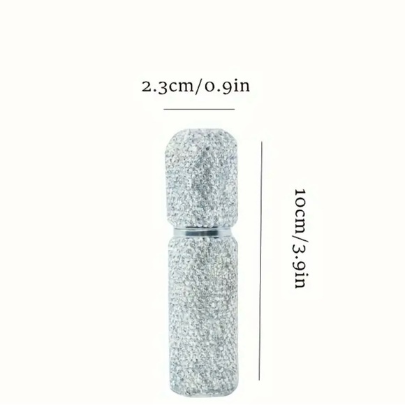 Sparkling Silver Rhinestone Perfume Atomizer - Picture 5 of 5